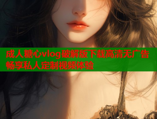 成人糖心vlog破解版下载高清无广告畅享私人定制视频体验
