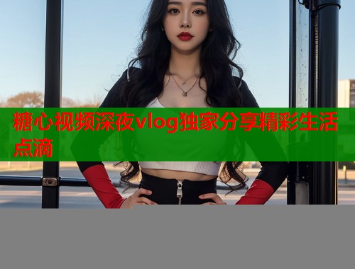 糖心视频深夜vlog独家分享精彩生活点滴