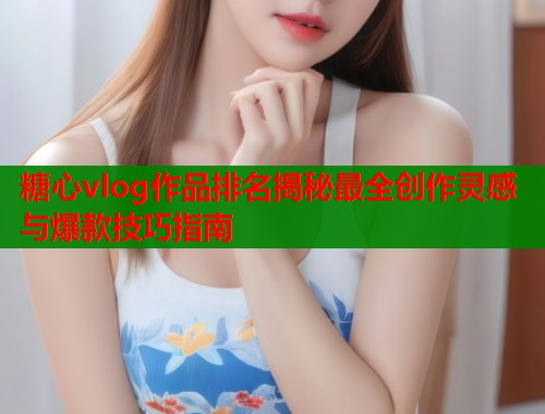 糖心vlog作品排名揭秘最全创作灵感与爆款技巧指南