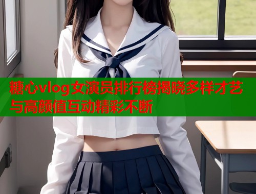 糖心vlog女演员排行榜揭晓多样才艺与高颜值互动精彩不断