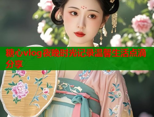 糖心vlog夜晚时光记录温馨生活点滴分享