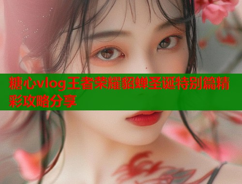 糖心vlog王者荣耀貂蝉圣诞特别篇精彩攻略分享