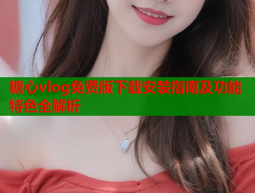 糖心vlog免费版下载安装指南及功能特色全解析
