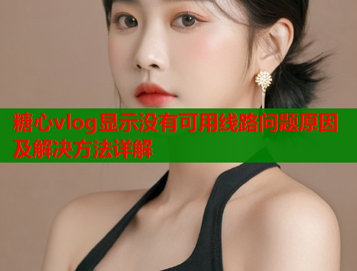糖心vlog显示没有可用线路问题原因及解决方法详解