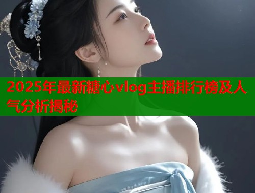 2025年最新糖心vlog主播排行榜及人气分析揭秘
