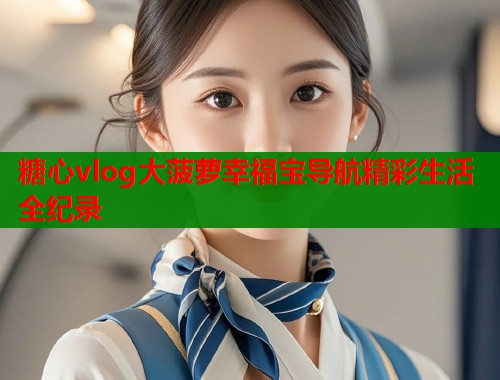 糖心vlog大菠萝幸福宝导航精彩生活全纪录  第2张
