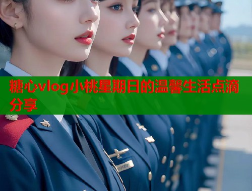 糖心vlog小桃星期日的温馨生活点滴分享