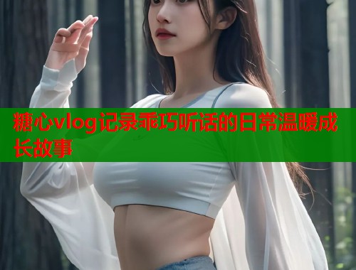 糖心vlog记录乖巧听话的日常温暖成长故事