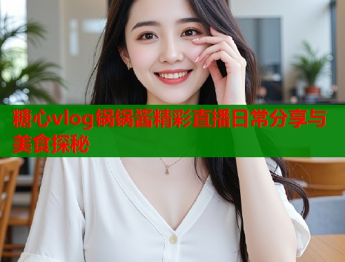 糖心vlog锅锅酱精彩直播日常分享与美食探秘