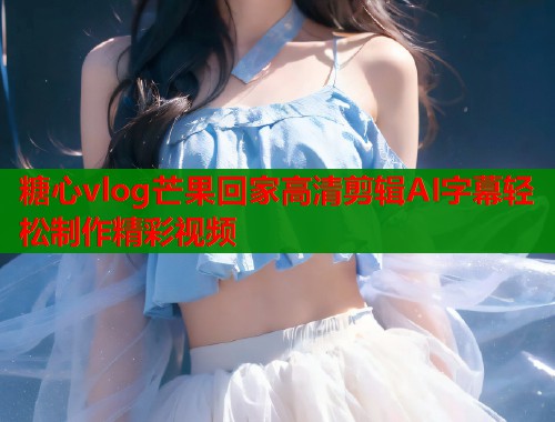 糖心vlog芒果回家高清剪辑AI字幕轻松制作精彩视频