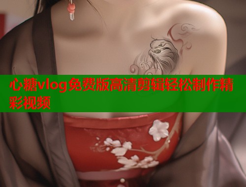 心糖vlog免费版高清剪辑轻松制作精彩视频
